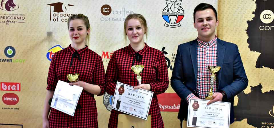 Kvalitná káva aj v Bardejove – druhé kolo „SLOVAK BARISTA CUP“ junior 2018