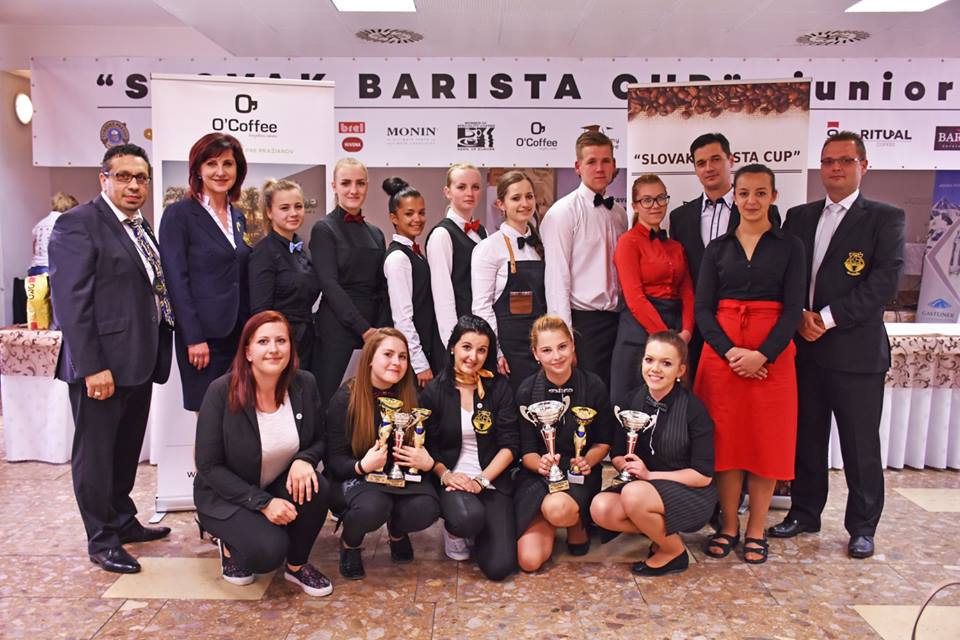 "SLOVAK BARISTA CUP" junior 2016 Martin
