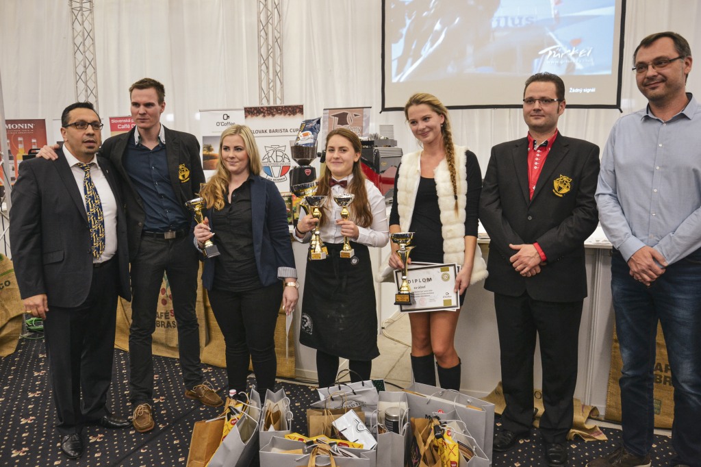 Výhercovia súťaže Slovak Barista Cup